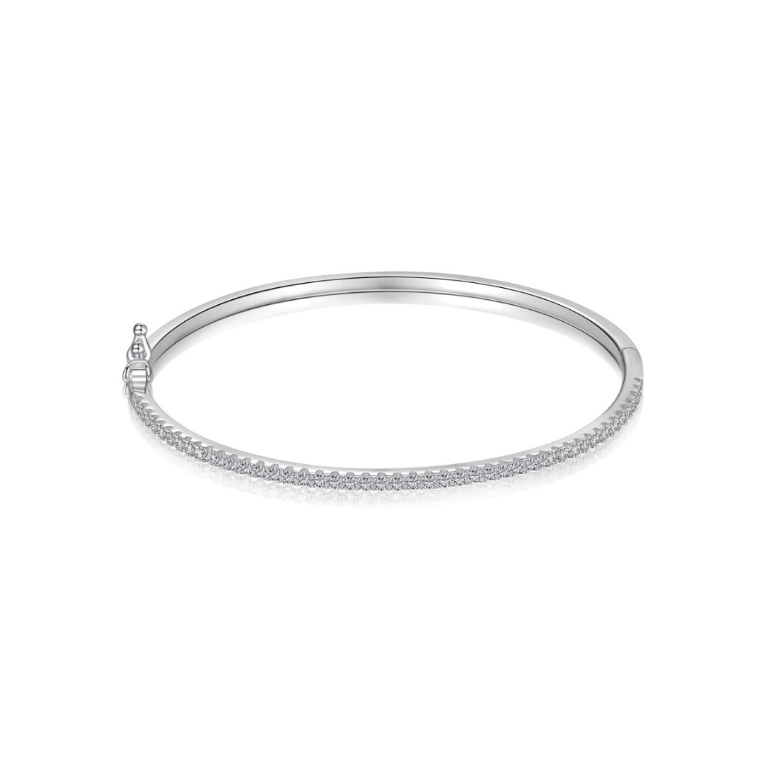 Classic Elegance Zirconia Bangle