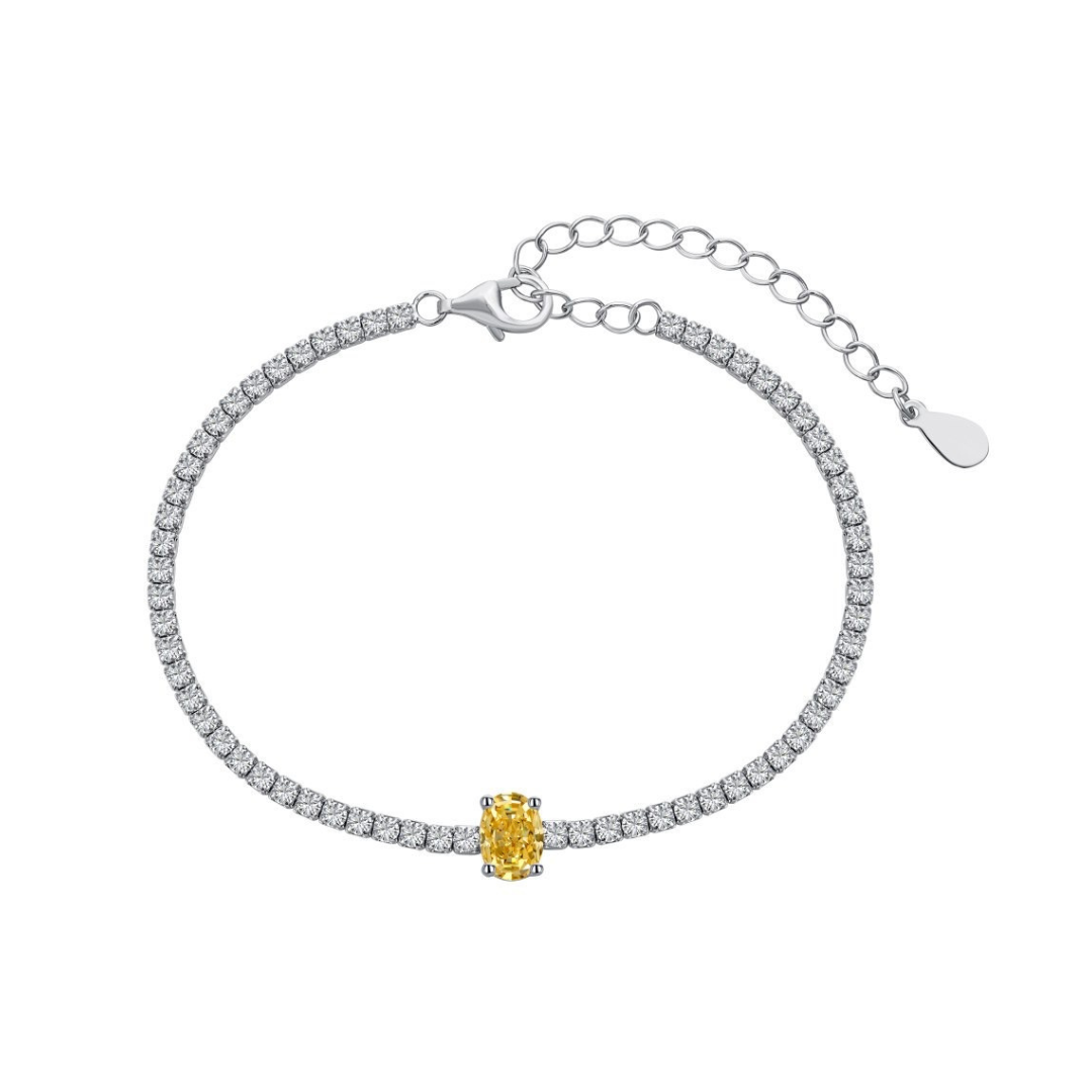 Radiant Sunshine Tennis Bracelet